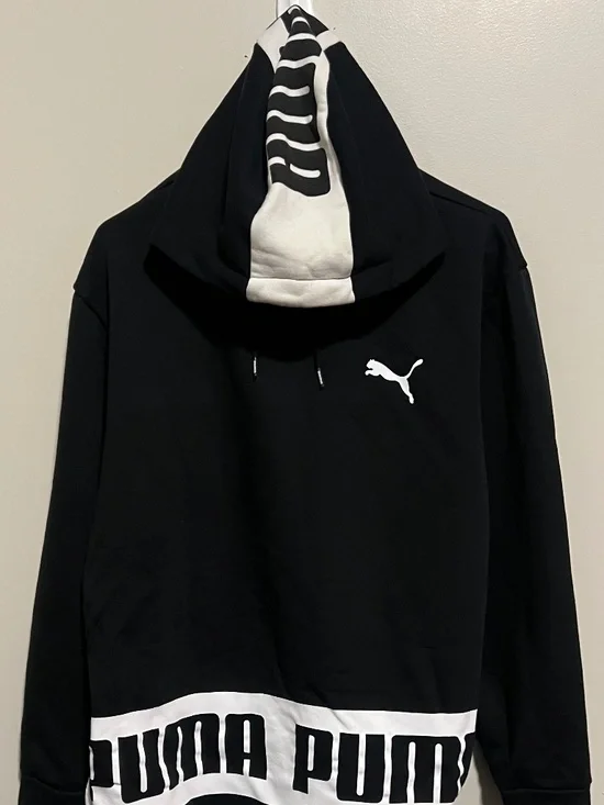 PUMA Men's Rebel Bold Pullover Hoodie - Picture 1 of 1